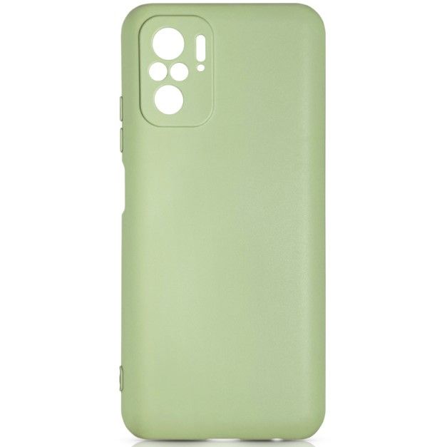 Силиконовый чехол DF для Xiaomi Redmi Note 10/10S/Poco M5s DF xiCase-69 (light green)
