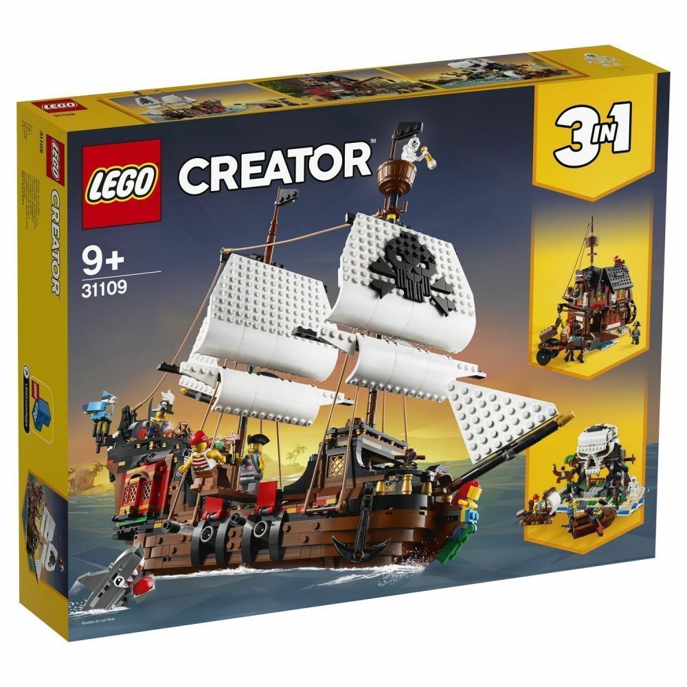 Конструктор LEGO Creator 31109 Пиратский корабль УЦЕНКА