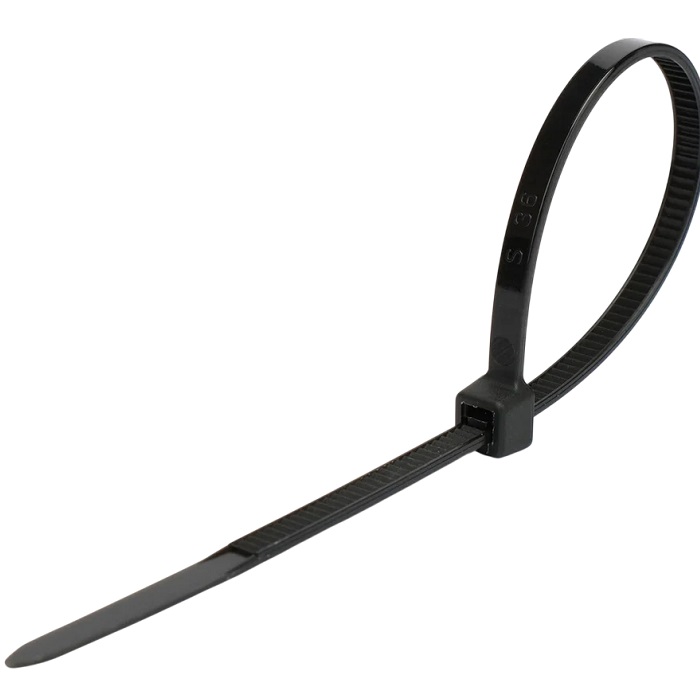 Хомут-стяжка CABLEXPERT NYT-450x7.6B, 450 x 7.6мм, черные (100 шт)