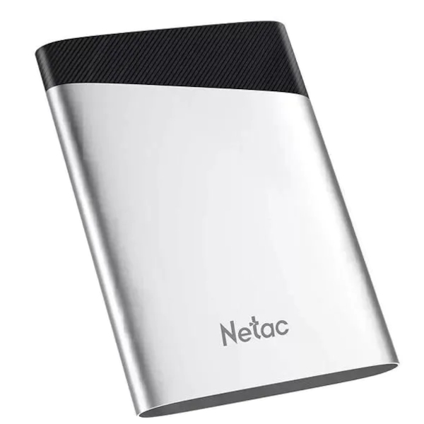 Внешний SSD 120GB Netac Z6S USB 3.2 Gen 2 Type-C External SSD, R/W up to 510MB/440MB/s,with USB-C to USB-A cable and USB-A to USB-C adapter