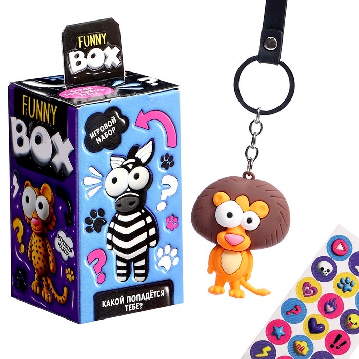 Игрушка-сюрприз Funny Box «Зверятки» 10656003