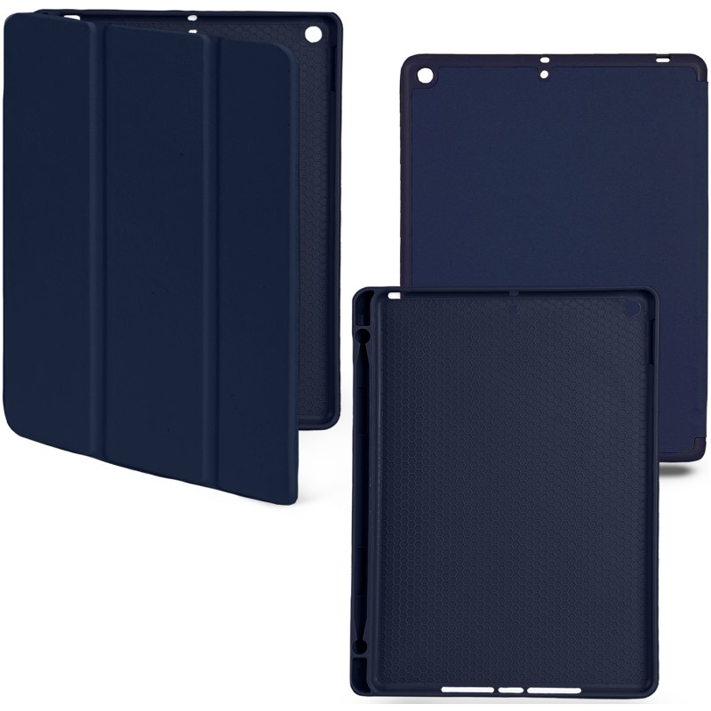 Чехол футляр-книга SMART CASE Pencil для iPad 10.2 (2019/2020/2021) Dark Blue №12