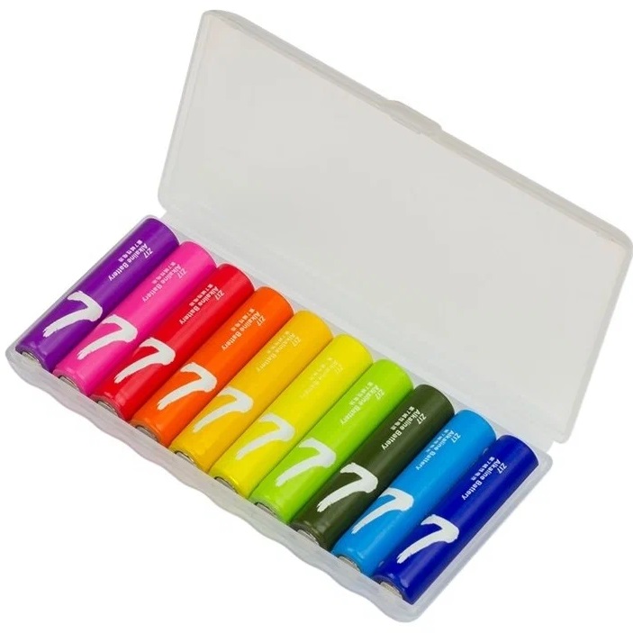 Элемент питания XIAOMI ZMI Rainbow (AA701 Colors) разноцветные