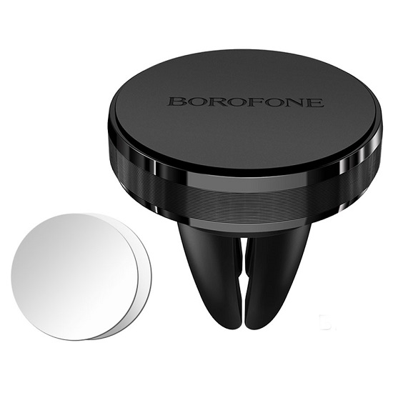 Автомобильный держатель BOROFONE BH8, Air outlet magnetic чёрный