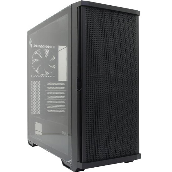 Корпус ZALMAN Z10, ATX, BLACK, WINDOW, 2x3.5", 2x2.5", 2xUSB3.0, 1xUSB 3.1 Type-C, FRONT 3x140mm, REAR 1x120mm