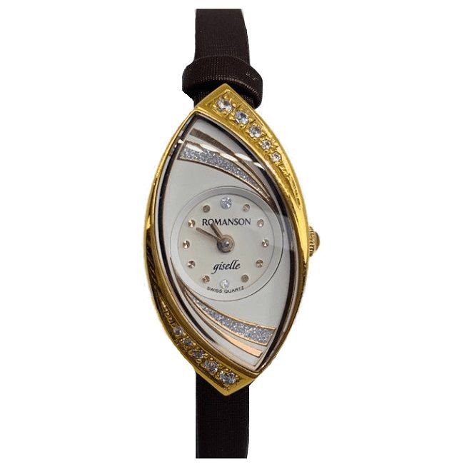 Наручные часы Romanson RL 7212Q LR(WH) "giselle" s.sapphire