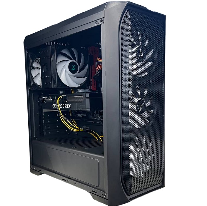 Системный блок игровой TOP BLACK 2407026 (Core i5-12400F/ 16GB DDR4/ SSD 1TB/ RTX 4060Ti 16GB/ DOS)