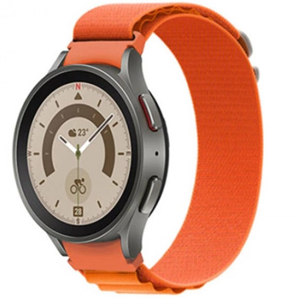 Тканевый ремешок MUTURAL ALPINE LOOPBACK SERIES для Apple Watch 38-41мм оранжевый