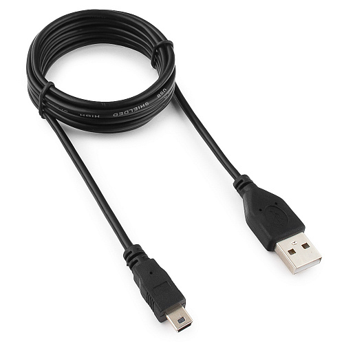 Кабель USB <--> miniUSB  1.8м ГАРНИЗОН GCC-USB2-AM5P-1.8M, пакет