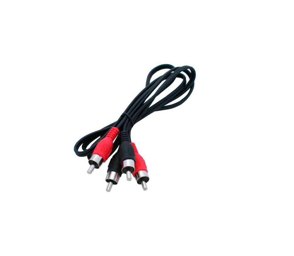 Кабель 1RCA <--> 2RCA  3.0м СИГНАЛ