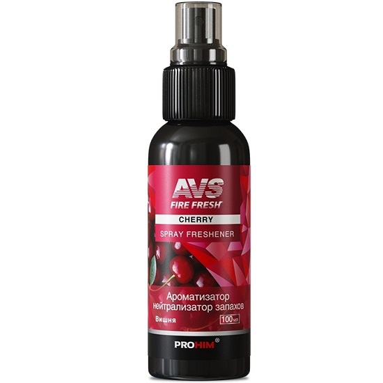 Ароматизатор AVS AFS-011 Stop Smell Вишня спрей 100мл