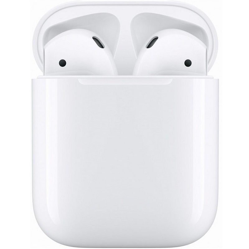 Гарнитура APPLE AirPods 2 (MV7N2AM/A) без беспроводной зарядки кейса