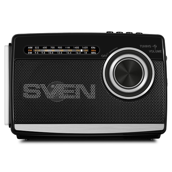 Радиоприемник SVEN SRP-155, черный
