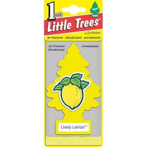 Ароматизатор CAR freshener Лимон (Lemon) ЁЛКА подвесной