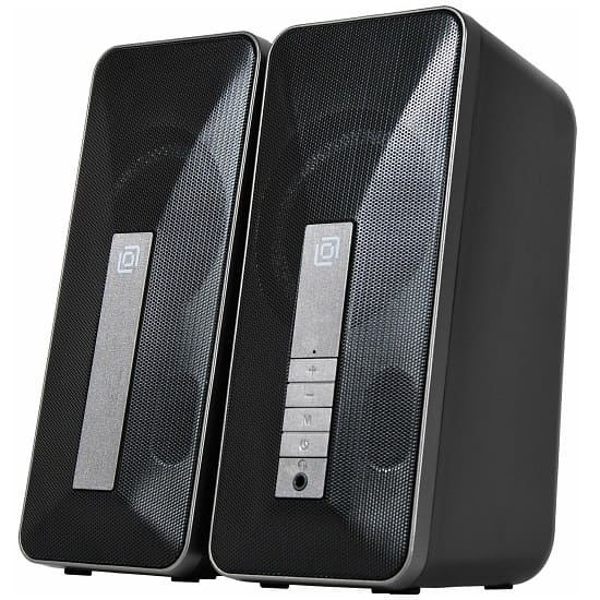 Колонки 2.0 OKLICK OK-130 черный (2*10Вт)