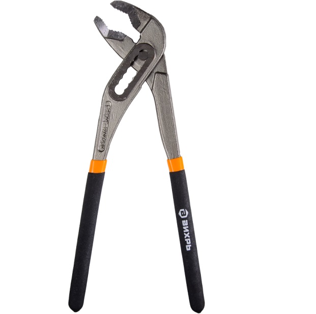 Клещи переставные,250 мм.,обливные рукоятки ВИХРЬ 73/6/3/4