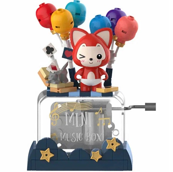 Конструктор Jaki Музыкальная шкатулка с лисёнком
