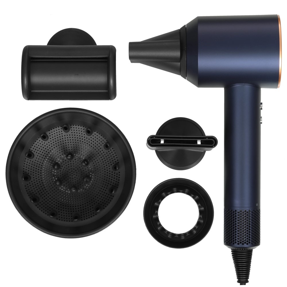 Фен Super hair dryer, синий