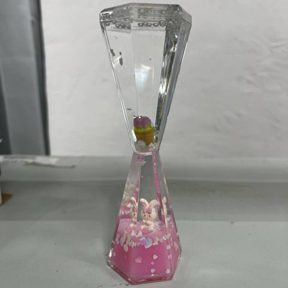 Гелевые часы, антистресс, 17 х 5.5 см, розовые   10701661