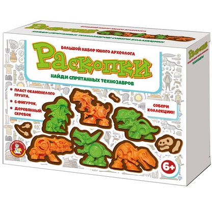 Раскопки "Технозавры" (6 фигурок) УТМ01398819
