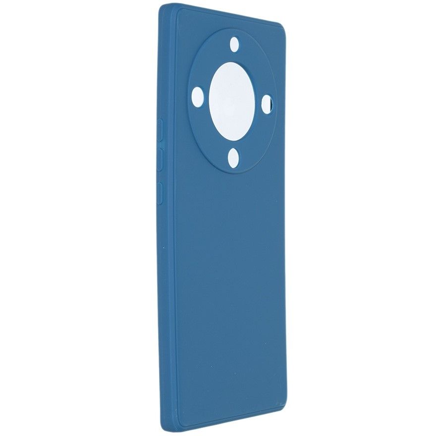 Задняя накладка ZIBELINO Soft Matte для Honor X6 4G/X8 5G (синий) с микрофиброй