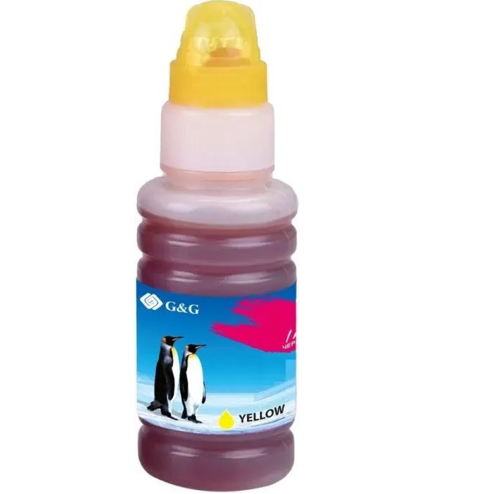 Чернила G&G GG-GI-41Y желтый 140мл для Canon PIXMA G1420/G1430/G2420/G2430/G2460/G3420