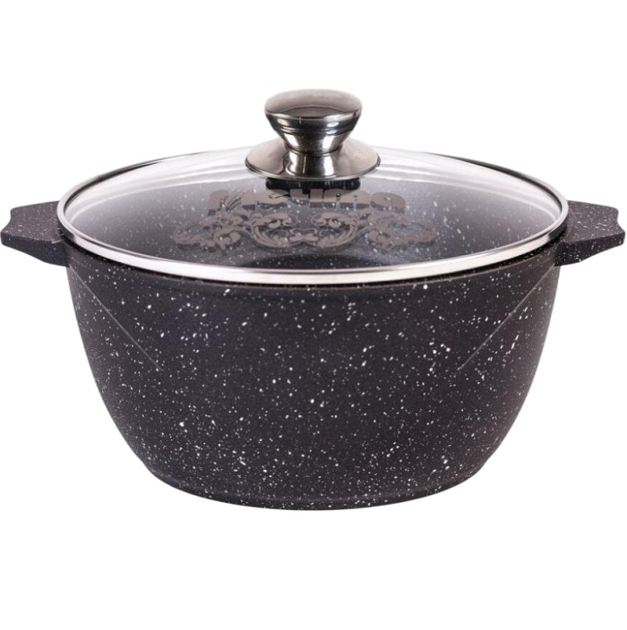 Кастрюля 2л МЕЧТА Гранит black арт.42802