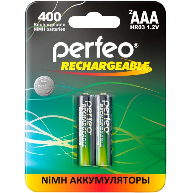 Аккумулятор PERFEO R03 400mAh BL-2
