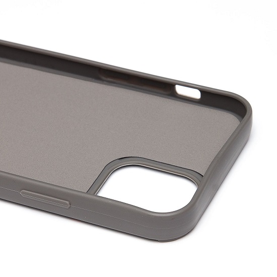 Задняя накладка SC335 для iPhone 12/12 Pro  (тигр) (gray)