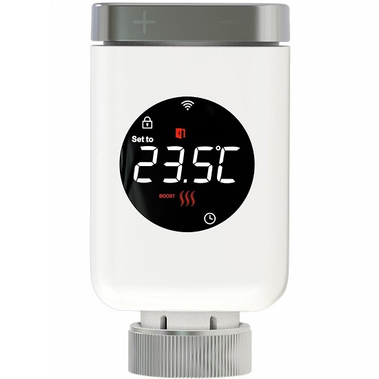 Умный терморегулятор MOES ZigBee Thermostat Valve 801 (ZTRV-801)