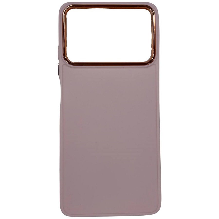 Силиконовый чехол ISA для Xiaomi Poco X4 Pro 5G Colorful Camera Розовый