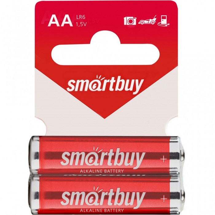 Элемент питания SMARTBUY LR06 2SB (60/600) (SBBA-2A02SB)