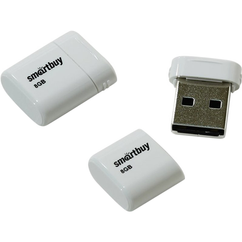 USB 64Gb SMARTBUY Lara белый
