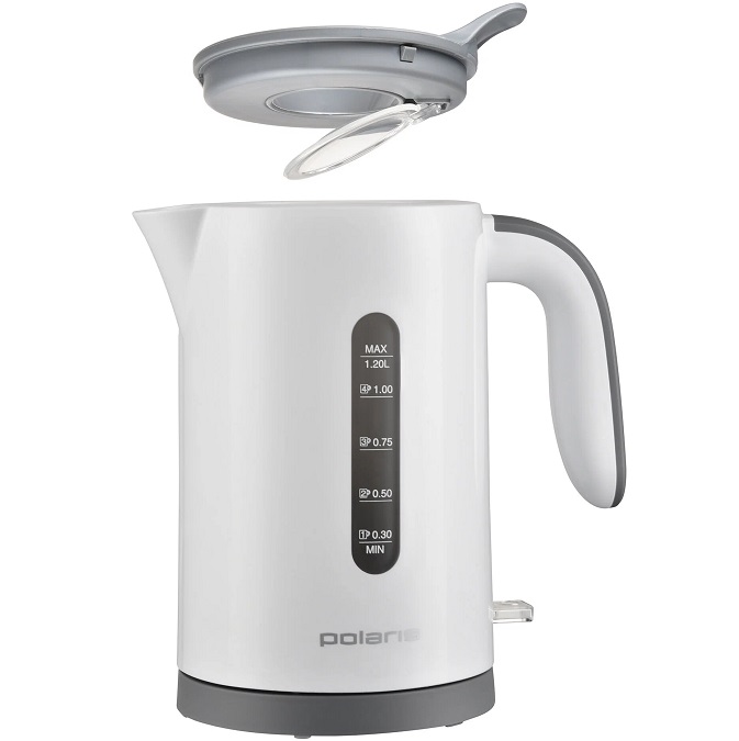Чайник электрический POLARIS PWK 1220C Water Way Pro белый