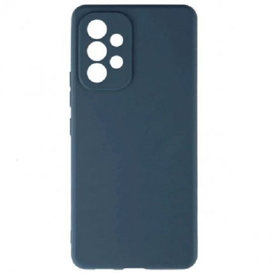 Задняя накладка ZIBELINO Soft Matte для Samsung A53 5G (A536) (синий) защита камеры
