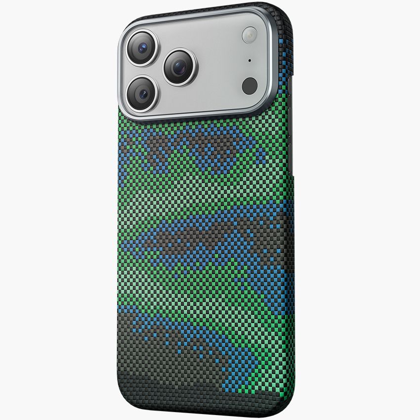 Задняя накладка KEEPHONE KEVILAR STARRY MAGSAFE CASE для iPhone 17 PRO, STARRY AURORA