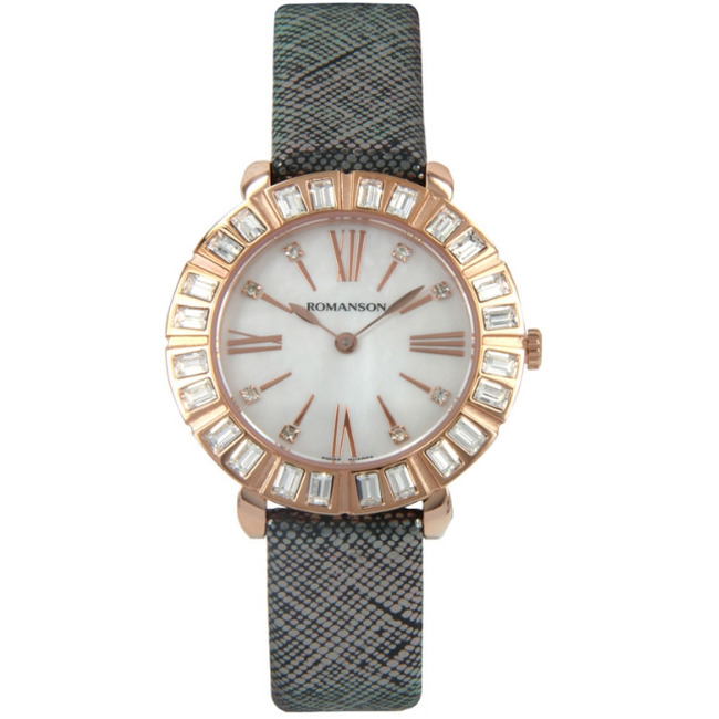 Наручные часы Romanson 1255T LR(WH)BK RL Сапфир 32мм