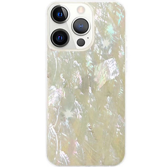 Задняя накладка K-DOO SEASHELL для  iPhone 12 PRO MAX прозр. корп (белый)