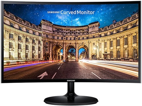 Монитор 23.5" Samsung C24F390FHI черный