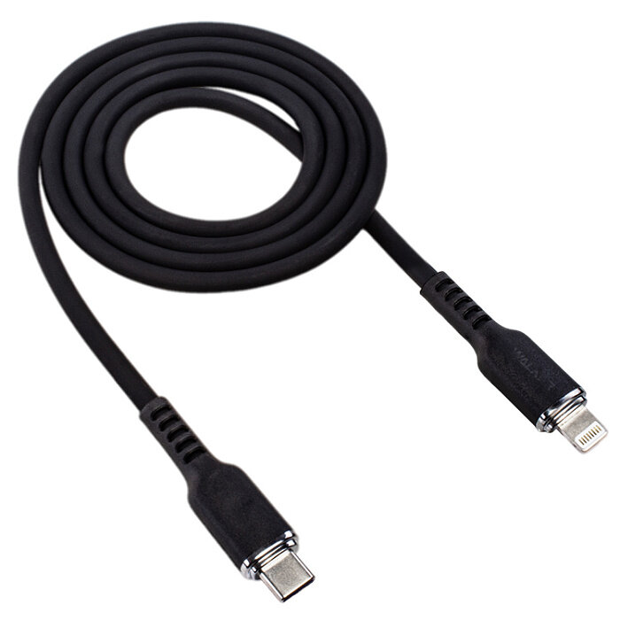 Кабель Lightning <--> Type-C 1.0м WALKER C795 черный, 35W