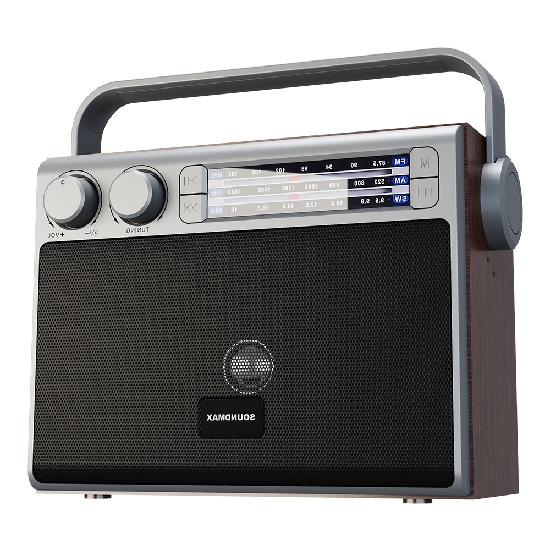 Радиоприемник SOUNDMAX SM-RD2122UB(тёмное дерево)