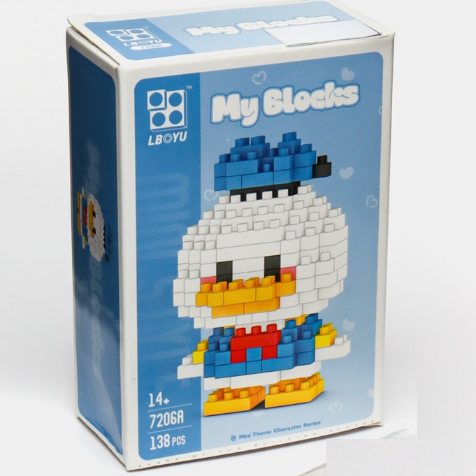 Фигурка-конструктор MyBlocks "Дональд Дак" 7206A