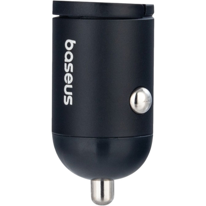 Авто ЗУ 1USB/1Type-C BASEUS C00035001121-02 черный, 30W