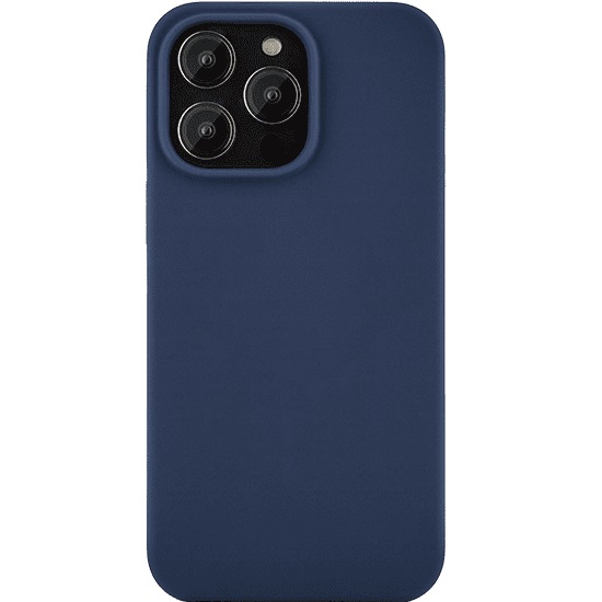 Задняя накладка uBEAR Touch Case для iPhone 14 Pro Max, софт-тач, тёмно-синий (CS190DB67PTH-I22)