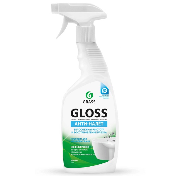 Чистящее средство для ванной комнаты GRASS Gloss, 600мл (221600)