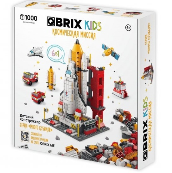 Конструктор QBRIX KIDS Космическая миссия