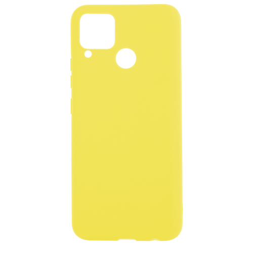 Задняя накладка ZIBELINO Soft Matte для Realme C15 желтый
