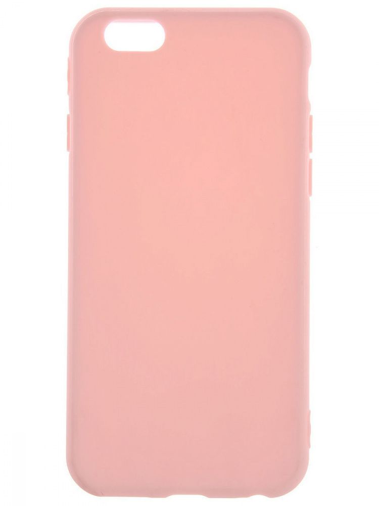 Задняя накладка SILICONE CASE для iPhone 6/6S (полная защита) (006) розовый
