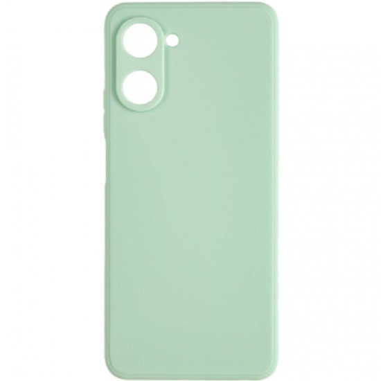 Задняя накладка ZIBELINO Soft Matte для Realme 10 Pro 5G (мятный) с микрофиброй