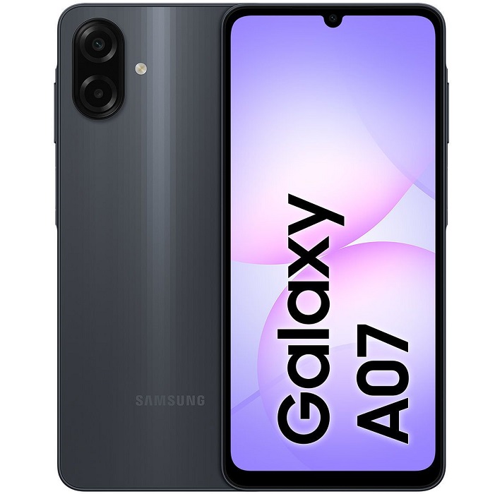 Смартфон Samsung Galaxy A07 4/128Gb (Черный)